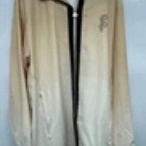 NEW Puma x Pronounce Beige Lightweight Jacket Rain Coat Sz L/XL MSRP $285